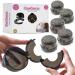 COZYCUDDLES Stove Knob Covers Protector Kit - Easy to Use Covers for Gas and Electric Stoves and Ovens -Baby and Toddler Proofing - 5 Pieces (Commercial Size Stove Knobs), Black Large Size Stove Knobs