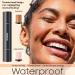 Double-End Cream Contour Highlighter Stick | Long-Lasting & Waterproof Bronzer | Professional Face & Body Makeup Stick (01 Ivory+Dark Brown) - Buy Online on GoSupps.com