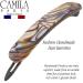 Camila Paris CP2818 French Handmade Onyx Hair Barrette Clip for Girls - Metal-Free Strong Hold Grip, Durable Styling - Made in France - Buy Online on GoSupps.com