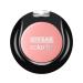 Luxvisage Long-Lasting 6 Colors Blusher "Color Hit" to Sculpt Face and Highlight Cheeks for All Skin Types (color 18 (warm pink))