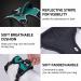 Dociote Anti-Zug Dog Harness - No Pull with Handle & Reflector Strip | Safety Harness for Medium & Large Dogs | L Turquoise (1 Pack) - Buy Online on GoSupps.com