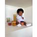 B aba 4 Set Silicone Baby Spoons | Ergonomic Flexible Rounded Tip | Sage & Mineral - Ideal for Ages 4+ Months - Buy Online on GoSupps.com