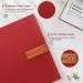 Popotop Large Self-Adhesive Photo Album for Mom, Family, Baby, Wedding - 60 Pages Red Scrapbook with Metal Pen and Plastic Board - 11.5 x 10.6 - Buy Online on GoSupps.com