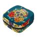 Menstruation pad bag with zipper women's napkin bag tampons collective bags for women and girls (dead head then blower day of the dead)