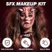 Ultimate Halloween SFX Makeup Kit | Wound Modeling Fake Blood Spirit Gum & More for Zombie Cosplay - Buy Online on GoSupps.com