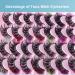 Joyeee False Eyelashes 14 Pairs Fake Eyelashes 3D Colorful Eye Lashes Reusable Easy to Wear and Remove Handmade Dramatic Fluffy Strip Lashes for Party Cosplay Costumes Festival Decoration#6 Eyelashes#45 - Buy Online on GoSupps.com