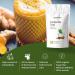 Turmeric Chai Organic 100g (50 Cups) | Ayurveda Herbal Tea with Turmeric Cinnamon Ginger Liquorice and Cocoa REPLANTEA - Buy Online on GoSupps.com