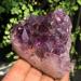 1pc Natural Amethyst Geode Quartz Cluster Crystal Heart Carving Specimen System Suitable for Home Crystal Cluster - Buy Online on GoSupps.com