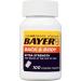 Bayer Back & Body Extra Strength Aspirin 500mg Coated Tablets with Caffeine - 100 Count for Fast Pain Relief - Buy Online on GoSupps.com