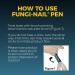 Fungi-Nail Pen Applicator Anti-Fungal Solution | Kills Nail & Athlete's Foot Fungus | Clinically Proven | 0.20 Fl Oz (Pack of 2) - Buy Online on GoSupps.com