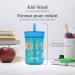 Contigo Leighton Kids Plastic Water Bottle Juniper Forest Harvest 14 oz - Buy Online on GoSupps.com