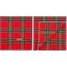 Buy Lionheart Glory Washable Soft Cotton Christmas Dog Neck Towel | Adjustable Checkered Kerchief for Small Dogs - Red-Green (1 Pack) - Buy Online on GoSupps.com