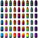 1275 Pieces 49 Designs Nail Art Stencils French Tip Guides Stickers Form Fringe Guides Vinyl 36 Sheets - Buy Online on GoSupps.com