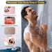 VWMYQ Silicone Body Scrubber for Men - Ergonomic No-Slip Handle Effective Cleaning & Rich Foam Premium Body Exfoliator Long-Lasting & Easy to Clean - Elegant Black - Buy Online on GoSupps.com