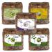 Aroma Depot African Black Soap 8 oz - Lemongrass Scented Handmade Soap with Shea Butter & Essential Oils | 100% Natural Face & Body Wash - Buy Online on GoSupps.com
