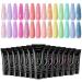 VANREESA Poly Nail Gel Kit 14 Colours Poly Nail Gel Kit Poly Nail Extension Gel Summer Colours Pink Purple Green Blue Gifts for Women
