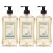 A LA MAISON Fresh Sea Salt Body Wash 25.36 Fl Oz 3 Pack