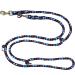 Shop Adjustable Dog Linen Leash for Large Dogs up to 80kg - Durable 2.40m 2.80m 3.50m 5m Lines in Navy Blue Light Blue & Brown - International Shipping Available - Buy Online on GoSupps.com