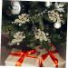 HOMSFOU 40 Pcs Christmas Imitation Berries Faux Winter Berry Sprigs Decorative Branch Gold Berry Picks Craft Berry Stems Cone Outdoor Plants Christmas Tree Picks Frosted Foam Blueberry Goldenx4pcs 19X5X5CMx4pcs - Buy Online on GoSupps.com