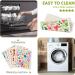 Set of 6 Kitchen Scandi Flower Floral Meadow Daisy Peony Swedish Dishcloths Cleaning Cloths Towels Absorbent Quick Drying Dish Towels for Counter Wipes - Buy Online on GoSupps.com