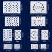 WISYOK American Flag Stencils - Ideal for Painting on Wood, Fabric, Walls - 6 Sizes, 2 Styles - Buy Online on GoSupps.com