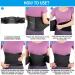 Bracepost Women's Lower Back Pain Relief Brace with Biomimetic Aluminum Plate - Adjustable Lumbar Support Belt for Herniated Disc & Sciatica - Regular Size (Waist 37-48inch) - Buy Online on GoSupps.com