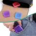 OPRET 3-Piece Portable Pill Organizer - Small Tablet Box for Vitamins Fish Oil & Tablets - Travel-Friendly (Blue Purple Pink) - Buy Online on GoSupps.com