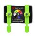 BodyPride Premium Lazy Laces 12 colors Elastic quick closure - laces without tying |Fast lace -up system with reflectors for sports marathon triathlon children seniors |120 cm neon green