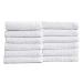 Great Bay Home 12-Pack 100% Cotton, Quick-Dry Textured Washcloths. Ultra-Absorbent, Popcorn Weave. Acacia Collection. (Wash 12pk, Optic White) Washcloths (12-Pack) Popcorn - Optic White