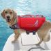 Vivaglory Dog Lifeguard Vest - Skin-Friendly Neoprene for Large Dogs | Quick Lock & D-Ring | Red L (64-71cm Chest) - Buy Online on GoSupps.com