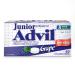 Junior Strength Advil Dye Free Chewable Tablets Grape Flavour 40 Count