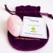 Rose Quartz Yoni Egg for Women | Drilled Medium Size | Certified Pink Love Stone | Strengthen Pelvic Floor & Control Urinary Incontinence - Buy Online on GoSupps.com
