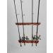 Old Cedar Outfitters Pine Wall & Ceiling Rod Rack - Holds 9 Rods - Buy Online on GoSupps.com