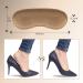 8 Pairs Sponge Heel Pads | Self-Adhesive Comfortable Foot Care Cushions | Brown Heel Shoe Insoles for International Shipping - Buy Online on GoSupps.com