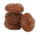 Pine-Sol Heavy-Duty Copper Scrubbers | Premium Scrub Sponges for Cast Iron, Stainless Steel, Oven Racks, Grills, 4 Pack Copper 4 Pack