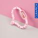 Curaprox Pink Baby Bite Ring with Rattle & Learning Toothbrush | BPA-Free Teething Toy for Infants - Buy Online on GoSupps.com
