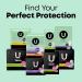 U by Kotex Clean & Secure Overnight Maxi Pads with Wings (Previously 'Security') Extra Heavy Absorbency 24 Count (Packaging May Vary) Extra Heavy Overnight Absorbency Extra Heavy Overnight Absorbency - Buy Online on GoSupps.com