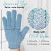 Exfoliating Glove Set (4 Pcs) - Bath and Shower Exfoliating Gloves for Smooth Skin - Spa Massage and Body Scrub - Men and Women - Buy Online on GoSupps.com