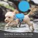 Vivaglory Dog Life Jacket | Skin-Friendly Neoprene Swimming Vest for Small Dogs & Puppies | XS Blue - Chest 41-51cm - Buy Online on GoSupps.com