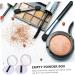 AUTSUPPL 2pcs Dispensing Empty Toner Makeup Triangle Puff Travel Face Powder Case Makeup Jar Glass - Buy Online on GoSupps.com