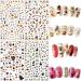 Kalolary 12 Sheets Halloween Nail Art Stickers Decals DIY Self-Adhesive Nail Sticker Decals Nail Art Tips Stencil Nail Decorations for Halloween Party Include Pumpkin/Bat/Ghost/Witch etc - Buy Online on GoSupps.com