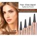 Eyebrow Pencil 4-Point Fork Tip Waterproof Eyebrow Pencil Long Lasting Creates Natural Eyebrow Shape Suitable for Professional Makeup and Beginners (3) - Buy Online on GoSupps.com