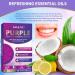 Purple Teeth Whitening Strips Color Correcting + Pap + Essential Oils Triple Action Powerful Formula Teeth Whitening Peroxide Free Sensitive Friendly Teeth Whitening Kit 28 Strips - Buy Online on GoSupps.com