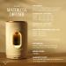 Waterless Nebulizing Essential Oil Diffuser - Battery & USB Rechargeable | Portable Aromatherapy Diffuser for Large Rooms | Model Cove (Ceramic Cream - Buy Online on GoSupps.com