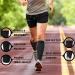 6 Pairs Retro Color Calf Compression Sleeves for Men and Women - Footless Leg Support for Running, Cycling, Shin Splint, Swelling, Varicose Veins - Pain Relief - Large/XX-Large - Buy Online on GoSupps.com