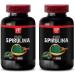 SPIRULINA Capsules - Spirulina for Natural Support Spirulina Wellness Blend Organic Spirulina Plant-Based Nutrition Simple Nutrition Clean Nutrition Everyday Immune Support 3Bot - Buy Online on GoSupps.com
