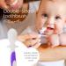 Cherish Baby Care Baby Toothbrush 0-2 Years - Safety-Tested & BPA-Free 3-Pack (Finger Toothbrush Baby Silicone Toothbrush Baby and Toddler Toothbrush) - Baby's First Toothbrush Kit (Purple) Purple Babies - Buy Online on GoSupps.com