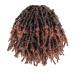 Toyotress Butterfly Locs Crochet Hair 8 Inch 7Pcs Ombre Brown Pre-twisted Distressed Crochet Braids Short Bob Faux Locs T30-7P - Buy Online on GoSupps.com