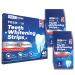 Teeth Whitening Strips - 20 Pap Teeth Whitener Sessions - Made in The UK - Non-Sensitive 40 Peroxide Free Strips - Enamel Safe by SMILE:NOW Mint 20 count (Pack of 1)